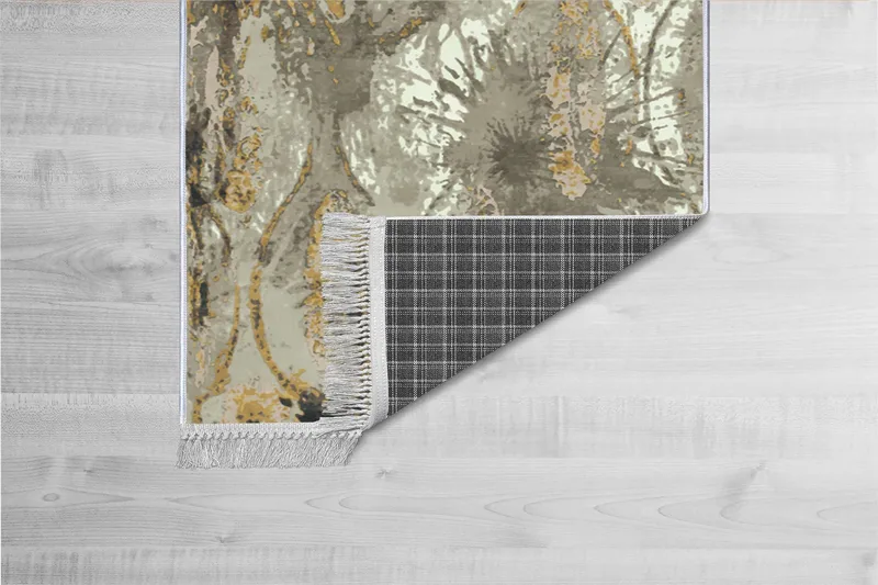 Matte (80x120) Homefesto - Cotton, Flerfarget/Fløyel