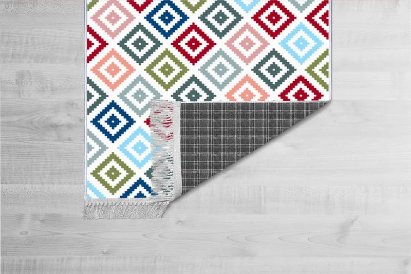 Matte (80x120) Homefesto - Cotton - Flerfarget/Fløyel - Tekstiler - Tepper & Matter - Orientalske tepper