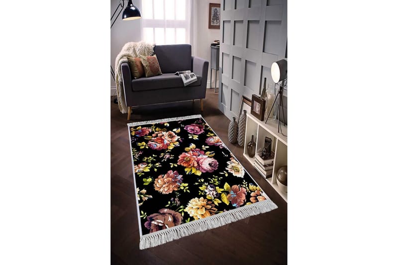 Matte (80x120) Homefesto - Cotton - Flerfarget/Fløyel - Tekstiler - Tepper & Matter - Orientalske tepper