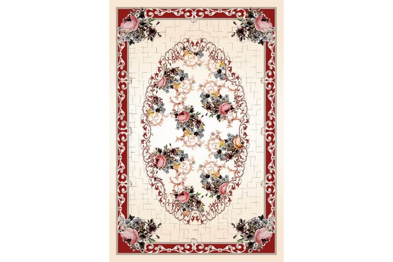Matte (80x120) Homefesto - Cotton - Flerfarget/Fløyel - Tekstiler - Tepper & Matter - Orientalske tepper