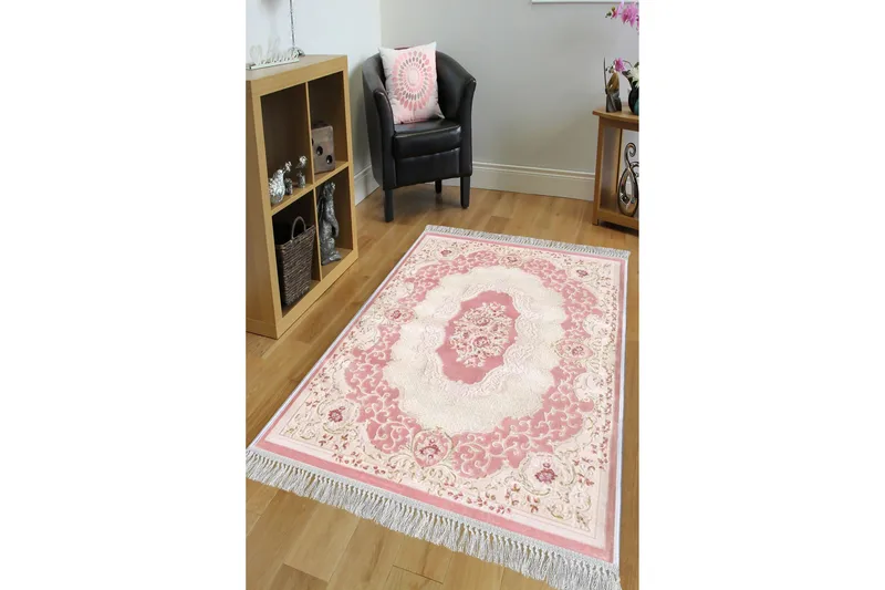 Matte (80x120) Homefesto - Cotton, Flerfarget/Fløyel