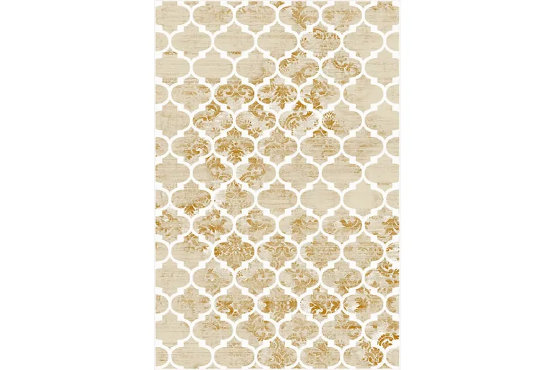 Matte (80x120) Homefesto - Cotton, Flerfarget/Fløyel