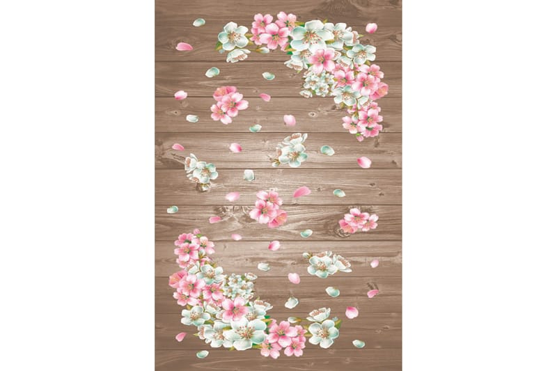 Matte (80x120) Homefesto - Cotton - Flerfarget/Fløyel - Tekstiler - Tepper & Matter - Orientalske tepper