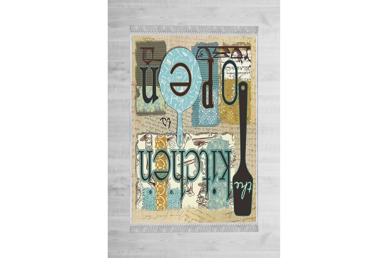 Matte (80x120) Homefesto - Cotton - Flerfarget/Fløyel - Tekstiler - Tepper & Matter - Orientalske tepper