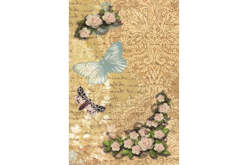 Matte (80x120) Homefesto - Cotton - Flerfarget/Fløyel - Tekstiler - Tepper & Matter - Orientalske tepper