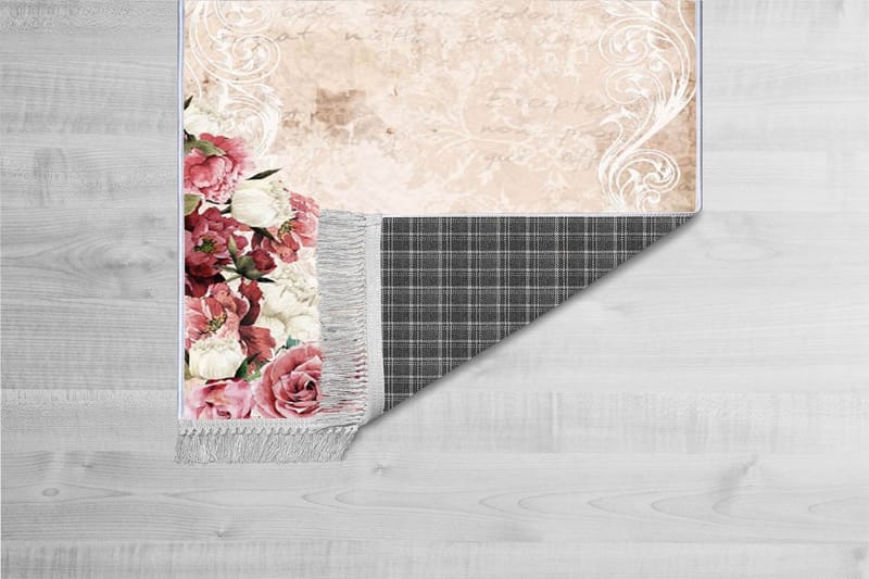 Matte (80x150) Homefesto - Cotton, Flerfarget/Fløyel