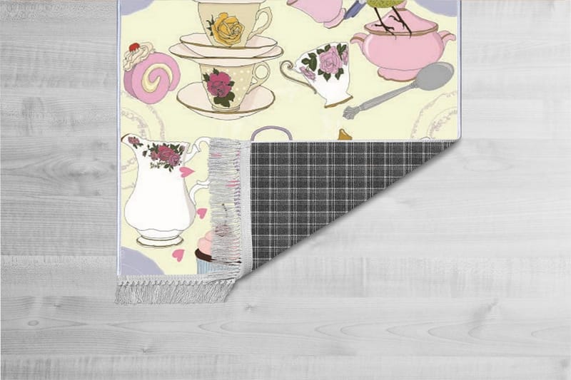 Matte (80x150) Homefesto - Cotton - Flerfarget/Fløyel - Tekstiler - Tepper & Matter - Orientalske tepper