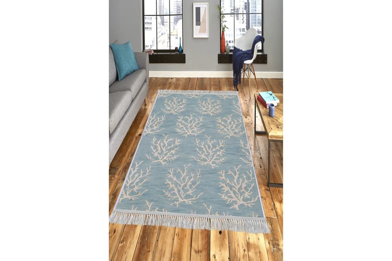 Matte (80x150) Homefesto - Cotton - Flerfarget/Fløyel - Tekstiler - Tepper & Matter - Orientalske tepper