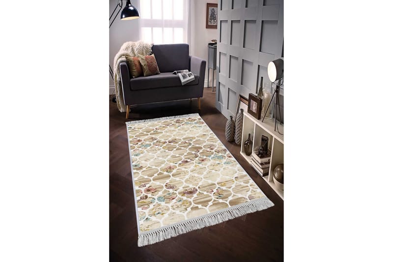 Matte (80x150) Homefesto - Cotton - Flerfarget/Fløyel - Tekstiler - Tepper & Matter - Orientalske tepper