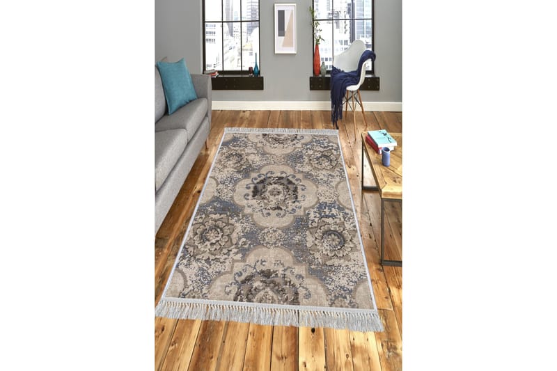 Matte (80x150) Homefesto - Cotton - Flerfarget/Fløyel - Tekstiler - Tepper & Matter - Orientalske tepper