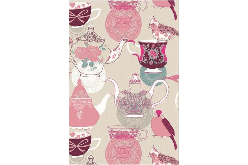 Matte (80x150) Homefesto - Cotton - Flerfarget/Fløyel - Tekstiler - Tepper & Matter - Orientalske tepper