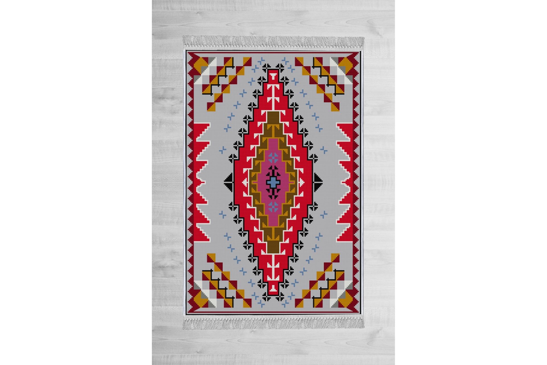 Matte (80x150) Homefesto - Cotton - Flerfarget/Fløyel - Tekstiler - Tepper & Matter - Orientalske tepper