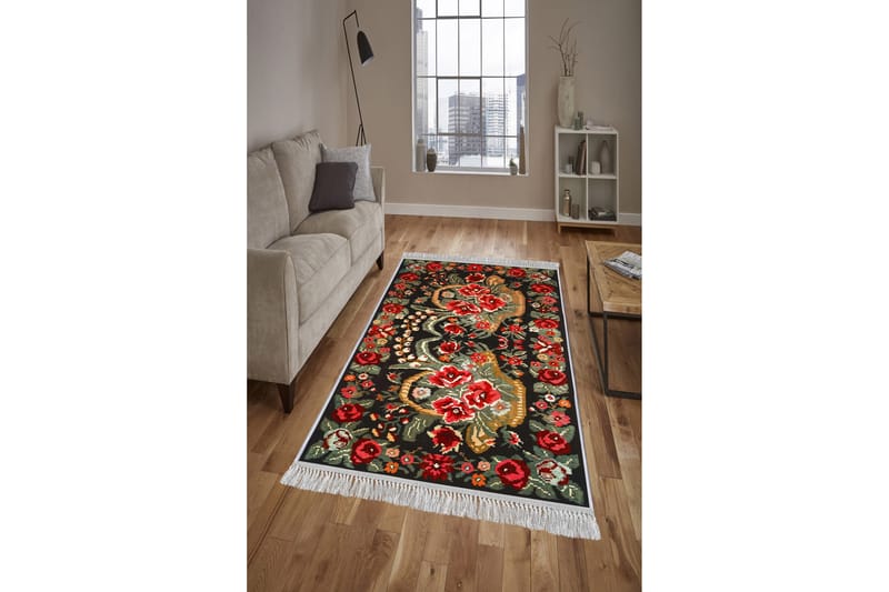Matte (80x150) Homefesto - Cotton - Flerfarget/Fløyel - Tekstiler - Tepper & Matter - Orientalske tepper