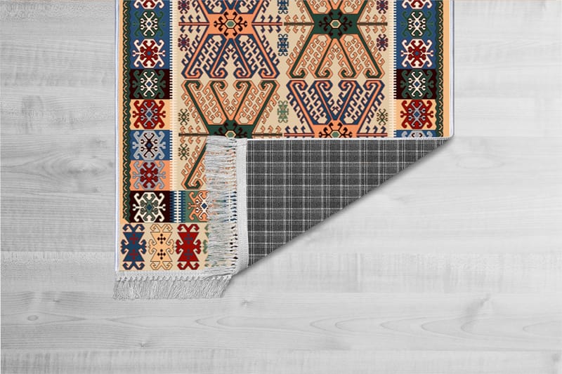 Matte (80x150) Homefesto - Cotton - Flerfarget/Fløyel - Tekstiler - Tepper & Matter - Orientalske tepper