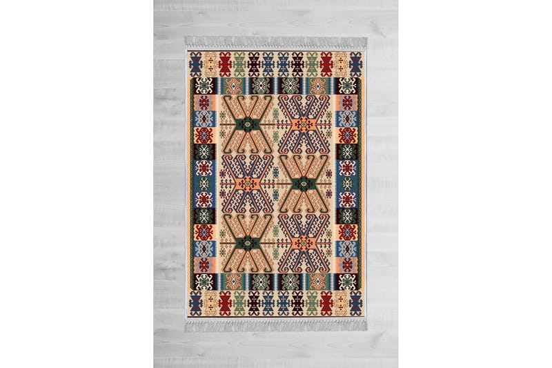 Matte (80x150) Homefesto - Cotton - Flerfarget/Fløyel - Tekstiler - Tepper & Matter - Orientalske tepper