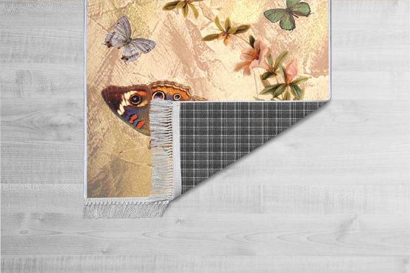 Matte (80x150) Homefesto - Cotton - Flerfarget/Fløyel - Tekstiler - Tepper & Matter - Orientalske tepper