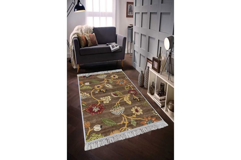 Matte (80x150) Homefesto - Cotton - Flerfarget/Fløyel - Tekstiler - Tepper & Matter - Orientalske tepper