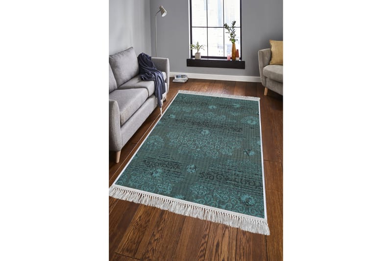 Matte (80x150) Homefesto - Cotton - Flerfarget/Fløyel - Tekstiler - Tepper & Matter - Orientalske tepper