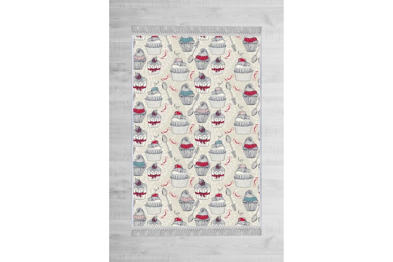 Matte (80x150) Homefesto - Cotton - Flerfarget/Fløyel - Tekstiler - Tepper & Matter - Orientalske tepper