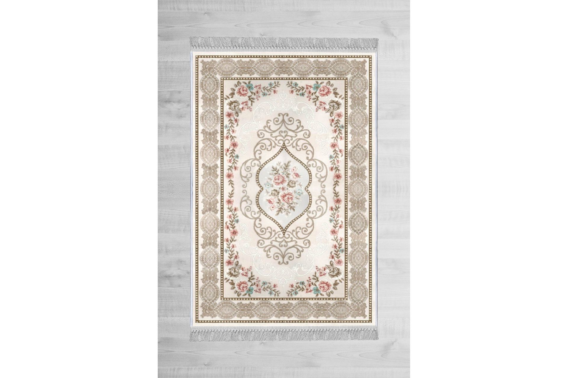 Matte (80x150) Homefesto - Cotton - Flerfarget/Fløyel - Tekstiler - Tepper & Matter - Orientalske tepper