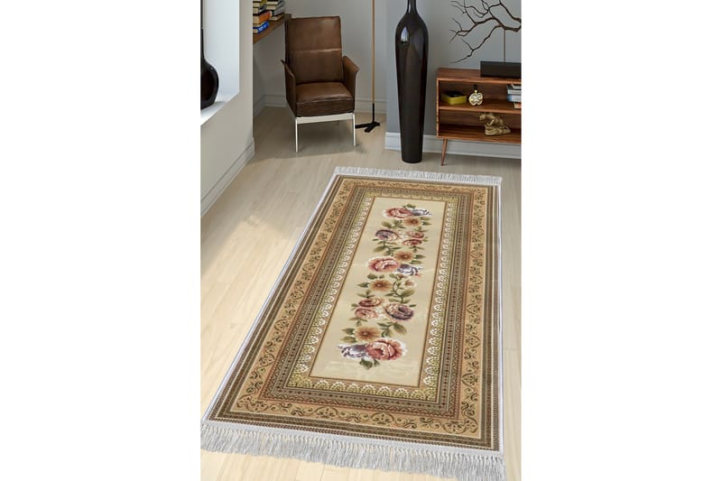 Matte (80x150) Homefesto - Cotton - Flerfarget/Fløyel - Tekstiler - Tepper & Matter - Orientalske tepper