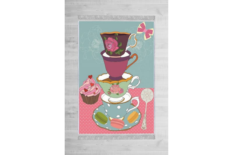 Matte (80x150) Homefesto - Cotton - Flerfarget/Fløyel - Tekstiler - Tepper & Matter - Orientalske tepper