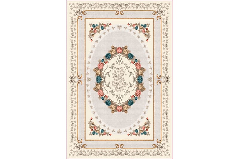 Matte (80x150) Homefesto - Cotton - Flerfarget/Fløyel - Tekstiler - Tepper & Matter - Orientalske tepper
