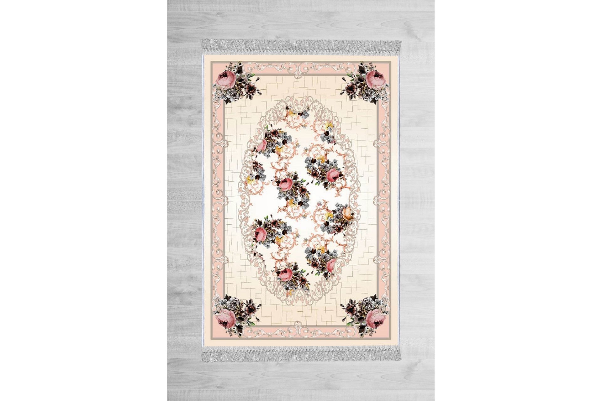 Matte (80x150) Homefesto - Cotton - Flerfarget/Fløyel - Tekstiler - Tepper & Matter - Orientalske tepper