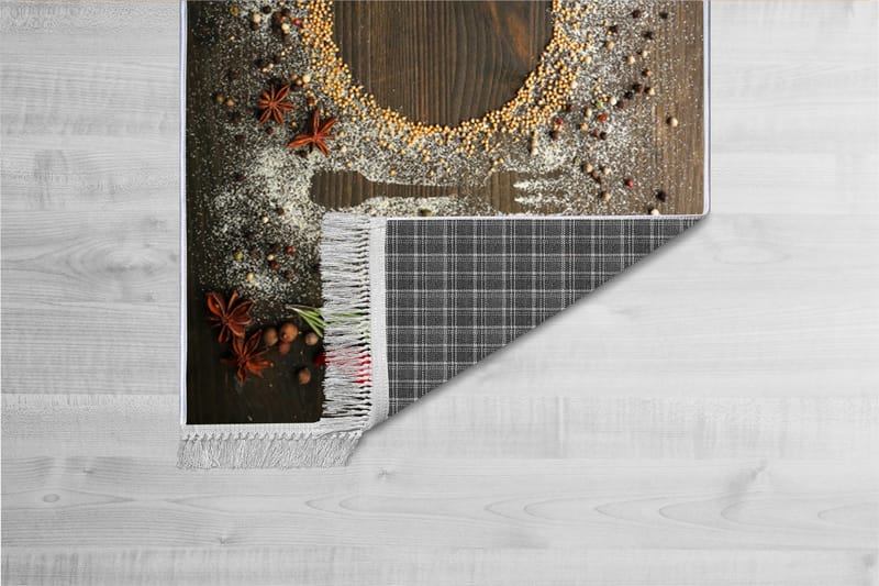 Matte (80x150) Homefesto - Cotton, Flerfarget/Fløyel