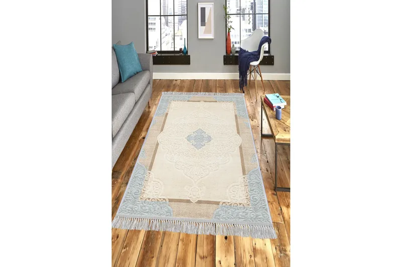 Matte (80x150) Homefesto - Cotton, Flerfarget/Fløyel