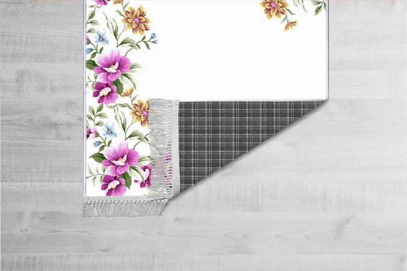 Matte (80x150) Homefesto - Cotton - Flerfarget/Fløyel - Tekstiler - Tepper & Matter - Orientalske tepper