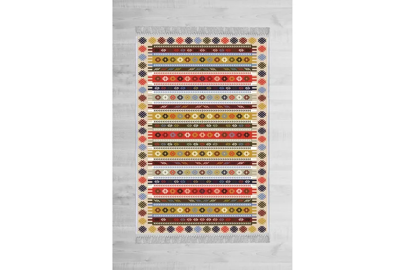 Matte (80x150) Homefesto - Cotton, Flerfarget/Fløyel