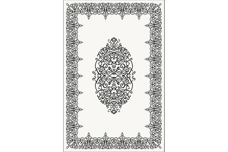 Matte (80x150) Homefesto - Cotton - Flerfarget/Fløyel - Tekstiler - Tepper & Matter - Orientalske tepper