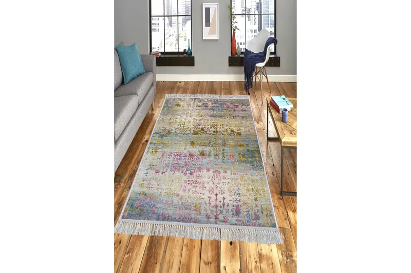 Matte (80x150) Homefesto - Cotton, Flerfarget/Fløyel