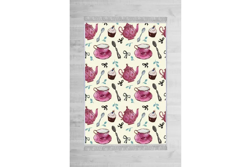 Matte (80x150) Homefesto - Cotton - Flerfarget/Fløyel - Tekstiler - Tepper & Matter - Orientalske tepper