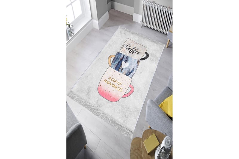 Matte (80x150) Homefesto - Cotton - Flerfarget/Fløyel - Tekstiler - Tepper & Matter - Orientalske tepper