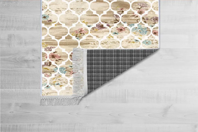 Matte (80x150) Homefesto - Cotton - Flerfarget/Fløyel - Tekstiler - Tepper & Matter - Orientalske tepper