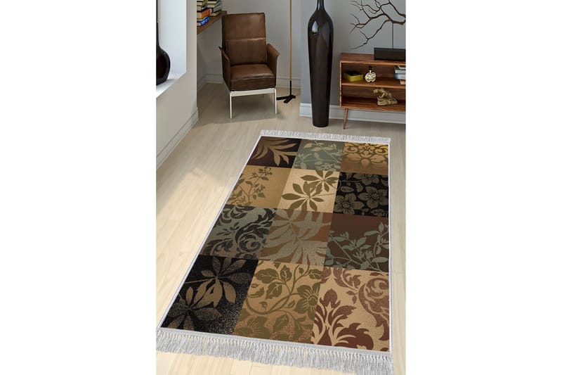 Matte (80x150) Homefesto - Cotton - Flerfarget/Fløyel - Tekstiler - Tepper & Matter - Orientalske tepper