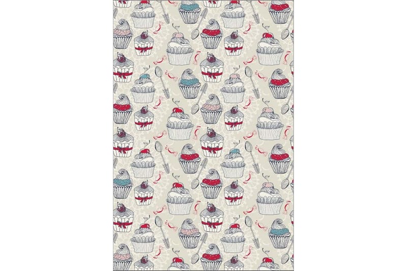 Matte (80x150) Homefesto - Cotton - Flerfarget/Fløyel - Tekstiler - Tepper & Matter - Orientalske tepper