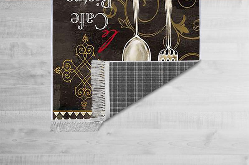 Matte (80x150) Homefesto - Cotton - Flerfarget/Fløyel - Tekstiler - Tepper & Matter - Orientalske tepper