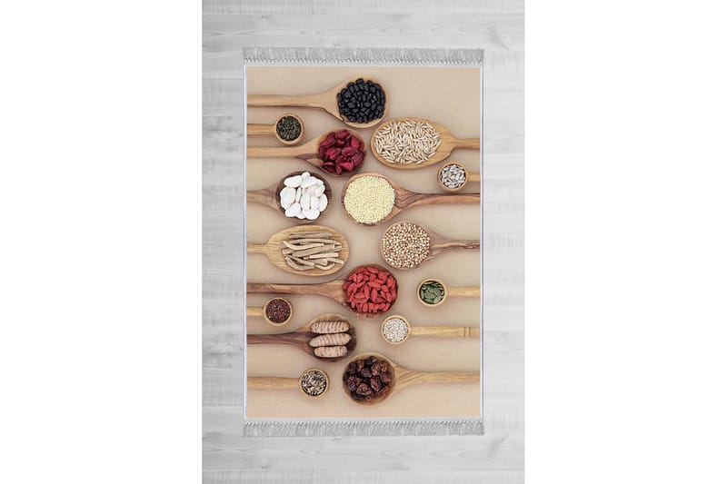 Matte (80x150) Homefesto - Cotton - Flerfarget/Fløyel - Tekstiler - Tepper & Matter - Orientalske tepper