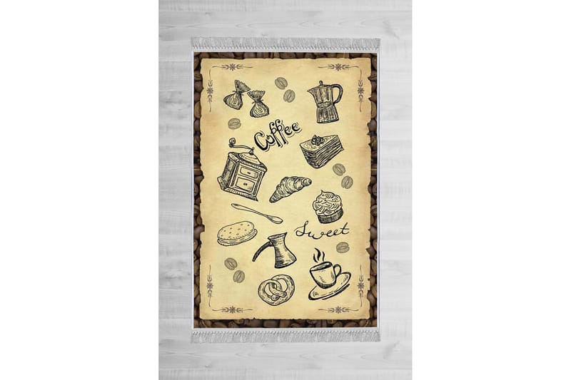 Matte (80x150) Homefesto - Cotton - Flerfarget/Fløyel - Tekstiler - Tepper & Matter - Orientalske tepper