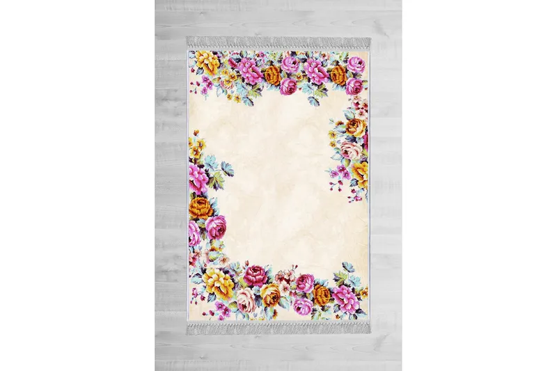 Matte (80x150) Homefesto - Cotton - Flerfarget/Fløyel - Tekstiler - Tepper & Matter - Orientalske tepper