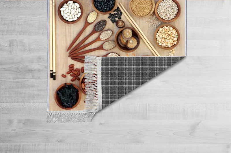 Matte (80x150) Homefesto - Cotton - Flerfarget/Fløyel - Tekstiler - Tepper & Matter - Orientalske tepper