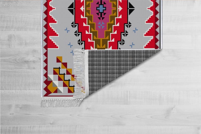 Matte (80x150) Homefesto - Cotton - Flerfarget/Fløyel - Tekstiler - Tepper & Matter - Orientalske tepper