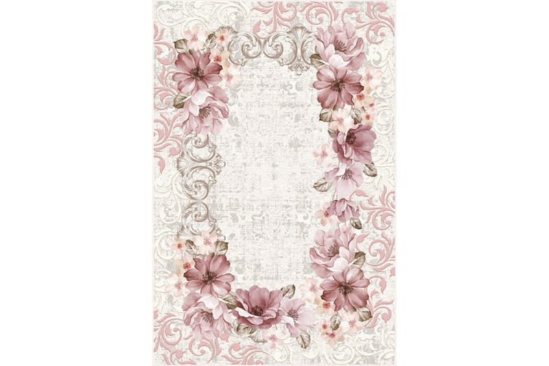 Matte (80x200) Homefesto - Cotton - Flerfarget/Fløyel - Tekstiler - Tepper & Matter - Orientalske tepper