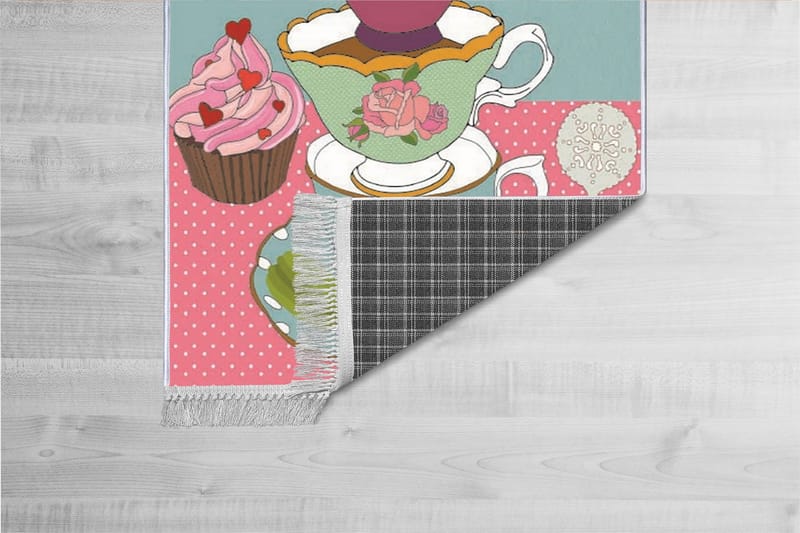 Matte (80x200) Homefesto - Cotton - Flerfarget/Fløyel - Tekstiler - Tepper & Matter - Orientalske tepper