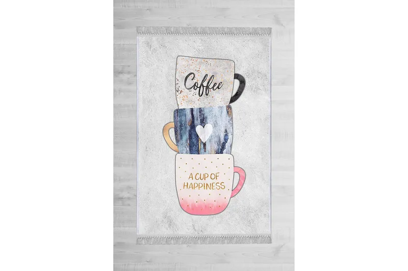 Matte (80x200) Homefesto - Cotton, Flerfarget/Fløyel