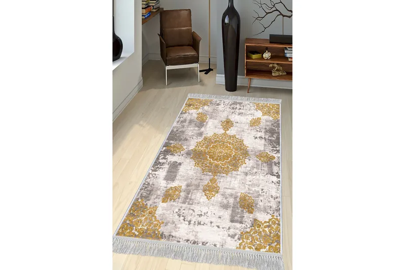 Matte (80x200) Homefesto - Cotton - Flerfarget/Fløyel - Tekstiler - Tepper & Matter - Orientalske tepper