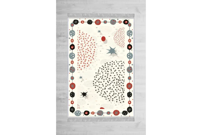 Matte (80x200) Homefesto - Cotton, Flerfarget/Fløyel